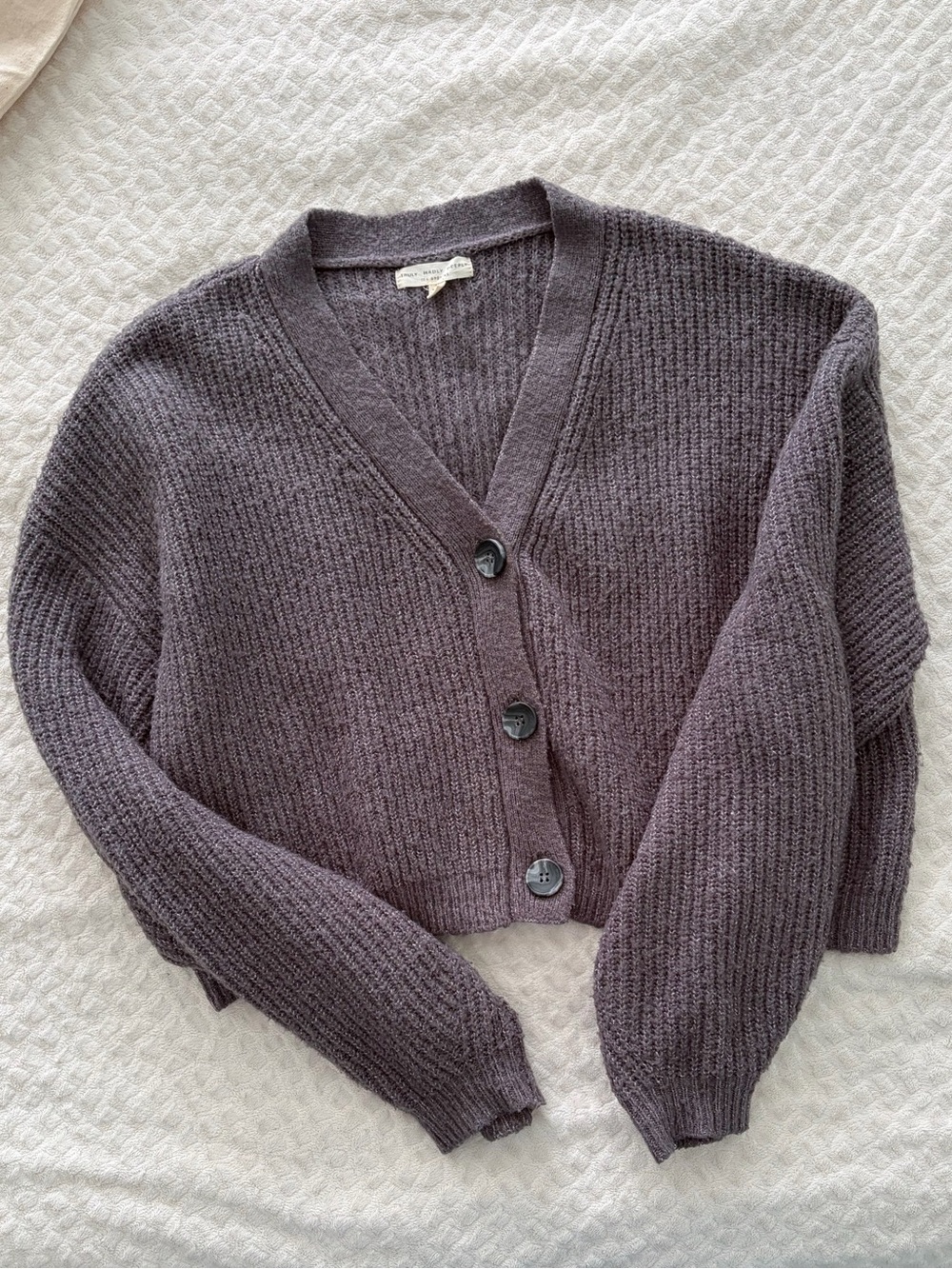 Charcoal grey cardigan
